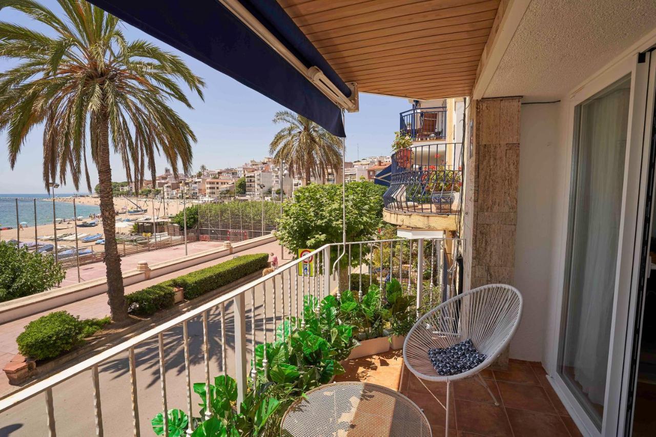 Апартаменты Apartamento Primera Linea De Mar Con Espectaculares Vistas Сан-Поль-де-Мар Экстерьер фото