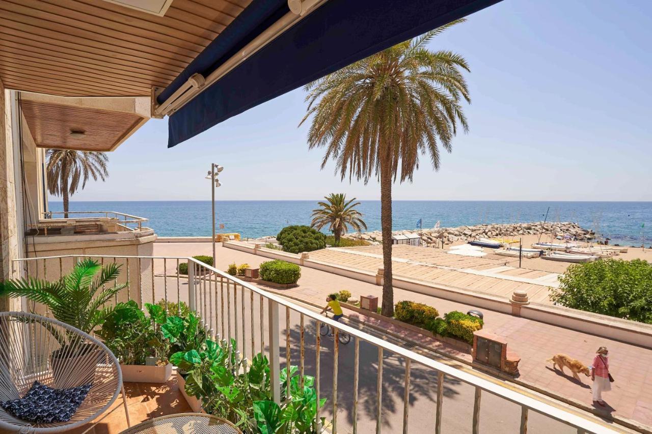 Апартаменты Apartamento Primera Linea De Mar Con Espectaculares Vistas Сан-Поль-де-Мар Экстерьер фото